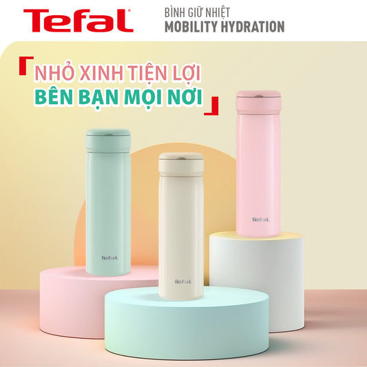 Bình giữ nhiệt Tefal Mobility Hydration 450ml, N3720210/N3720110/N3720410
