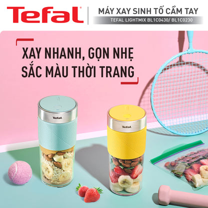 Máy xay sinh tố cá nhân Tefal LightMix BL1C0230/BL1C0430/BL1C07F0 - Vàng/ Xanh/ Hồng