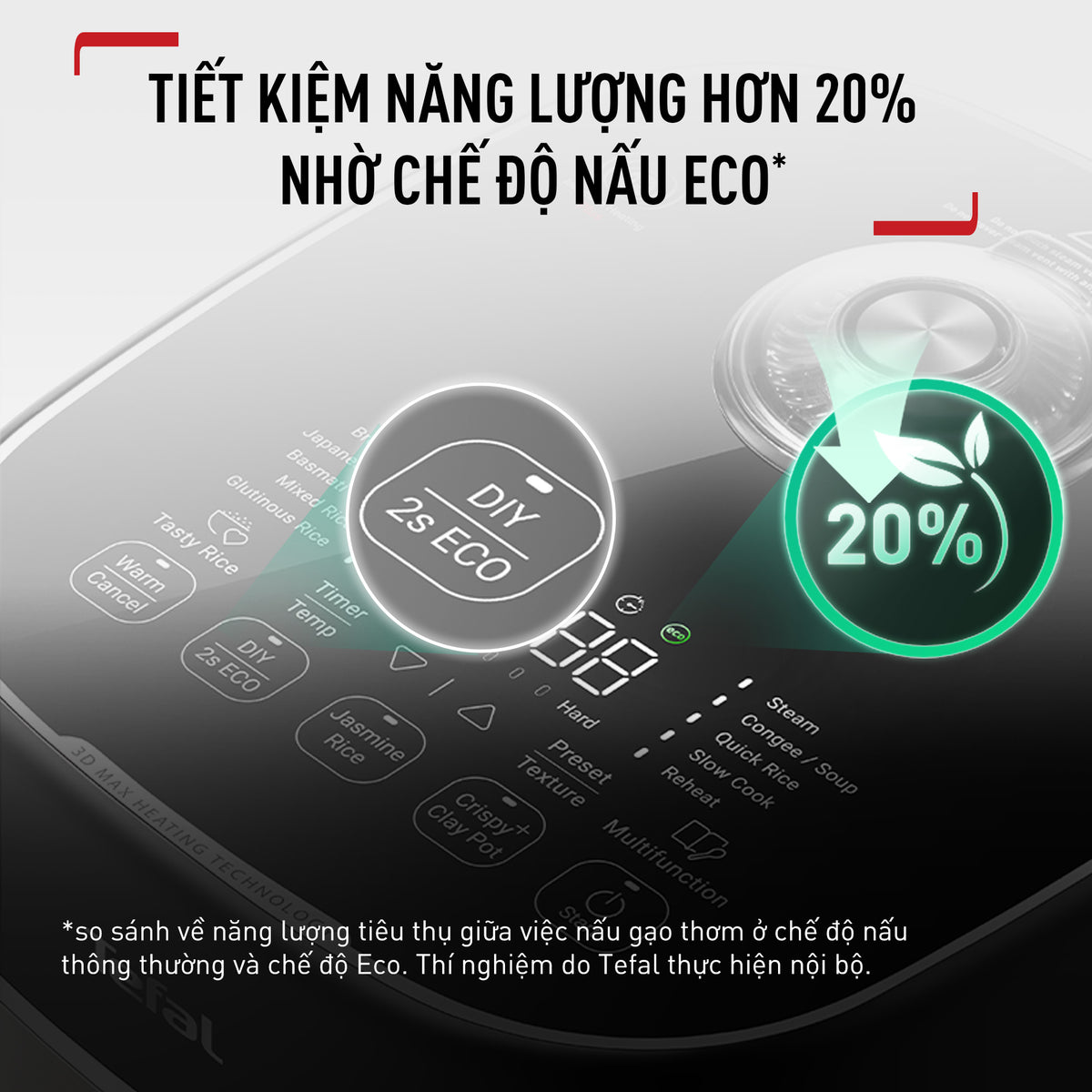 Nồi cơm điện tử Tefal Delirice Max RK7778Y0  - 1.8L