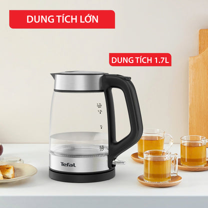 Bình đun siêu tốc Tefal KI605830 - thủy tinh - 1.7L
