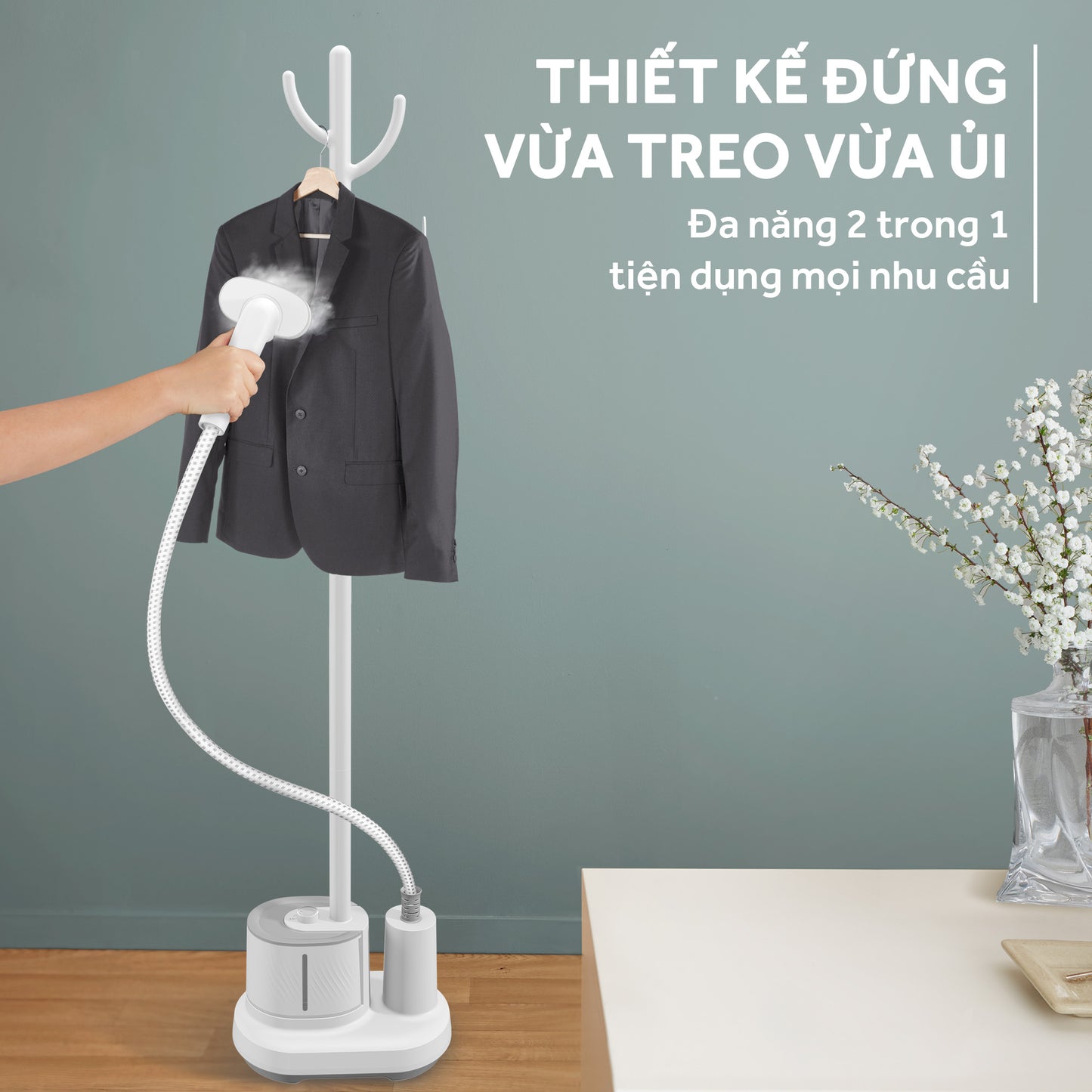 Bàn ủi đứng kết hợp móc treo 2 trong 1 Tefal IT3280E1
