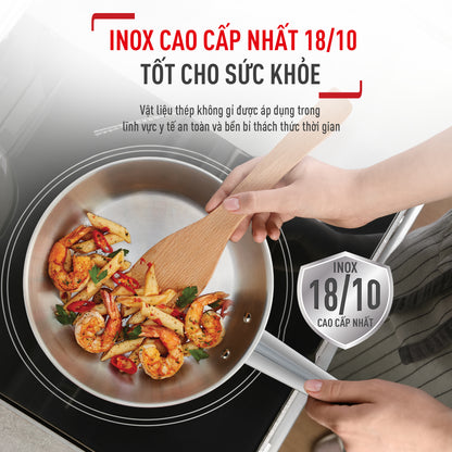 Chảo Inox cao cấp Professional Tefal 20/24/26/28cm B9210595