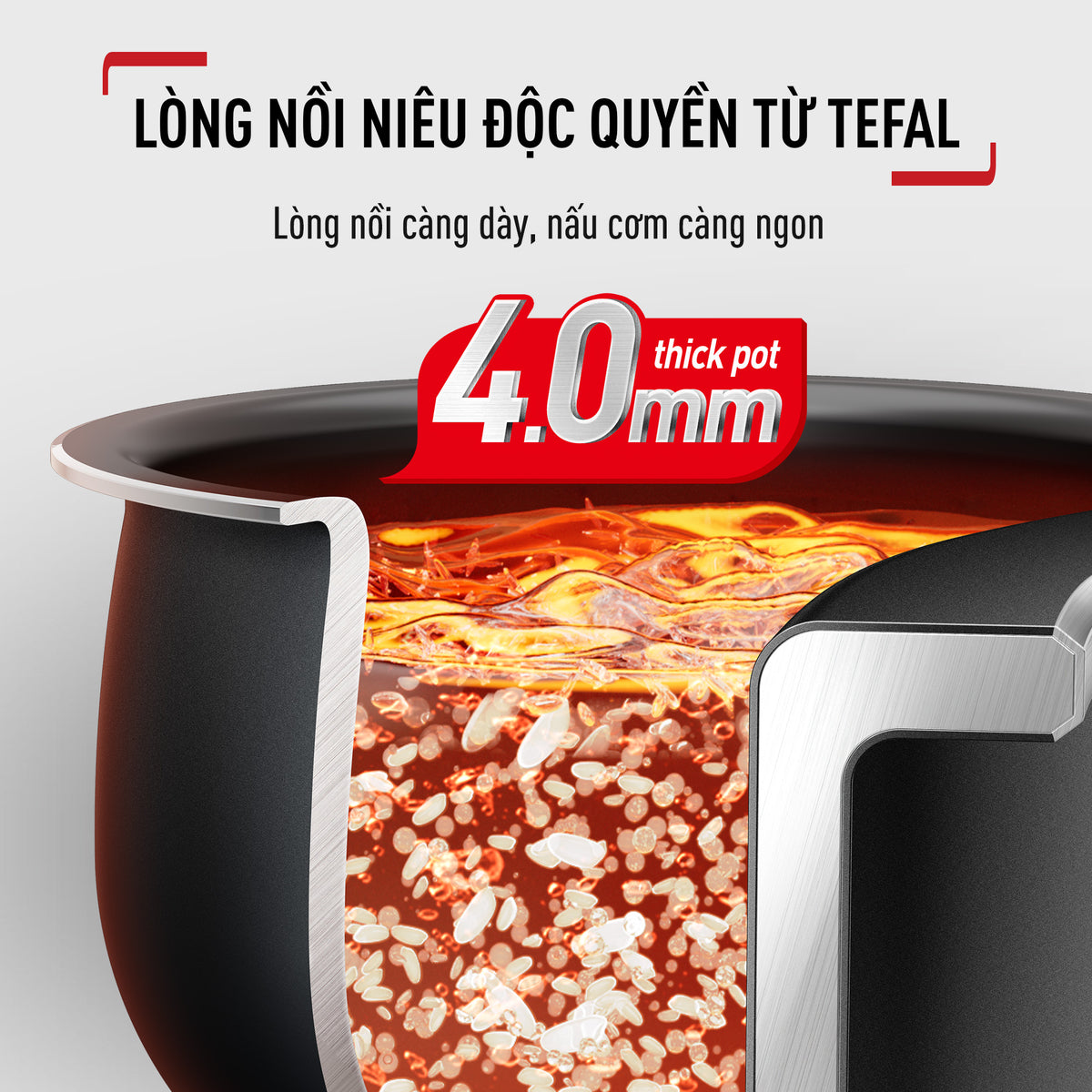 Nồi cơm điện tử Tefal Delirice Max RK7778Y0  - 1.8L