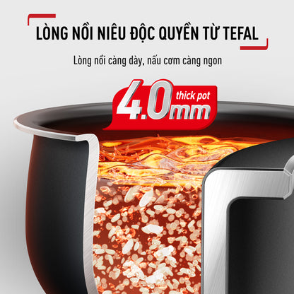 Nồi cơm điện tử Tefal Delirice Max RK7778Y0  - 1.8L
