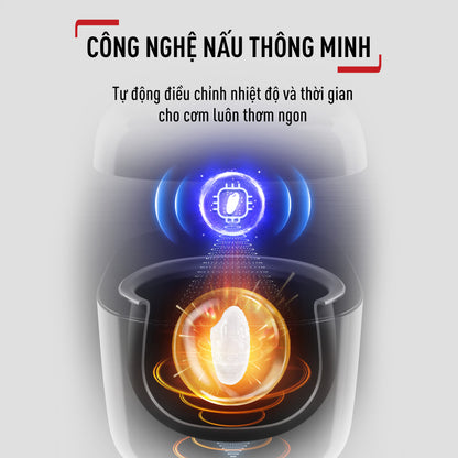 Nồi cơm điện tử Tefal Delirice Max RK7778Y0  - 1.8L
