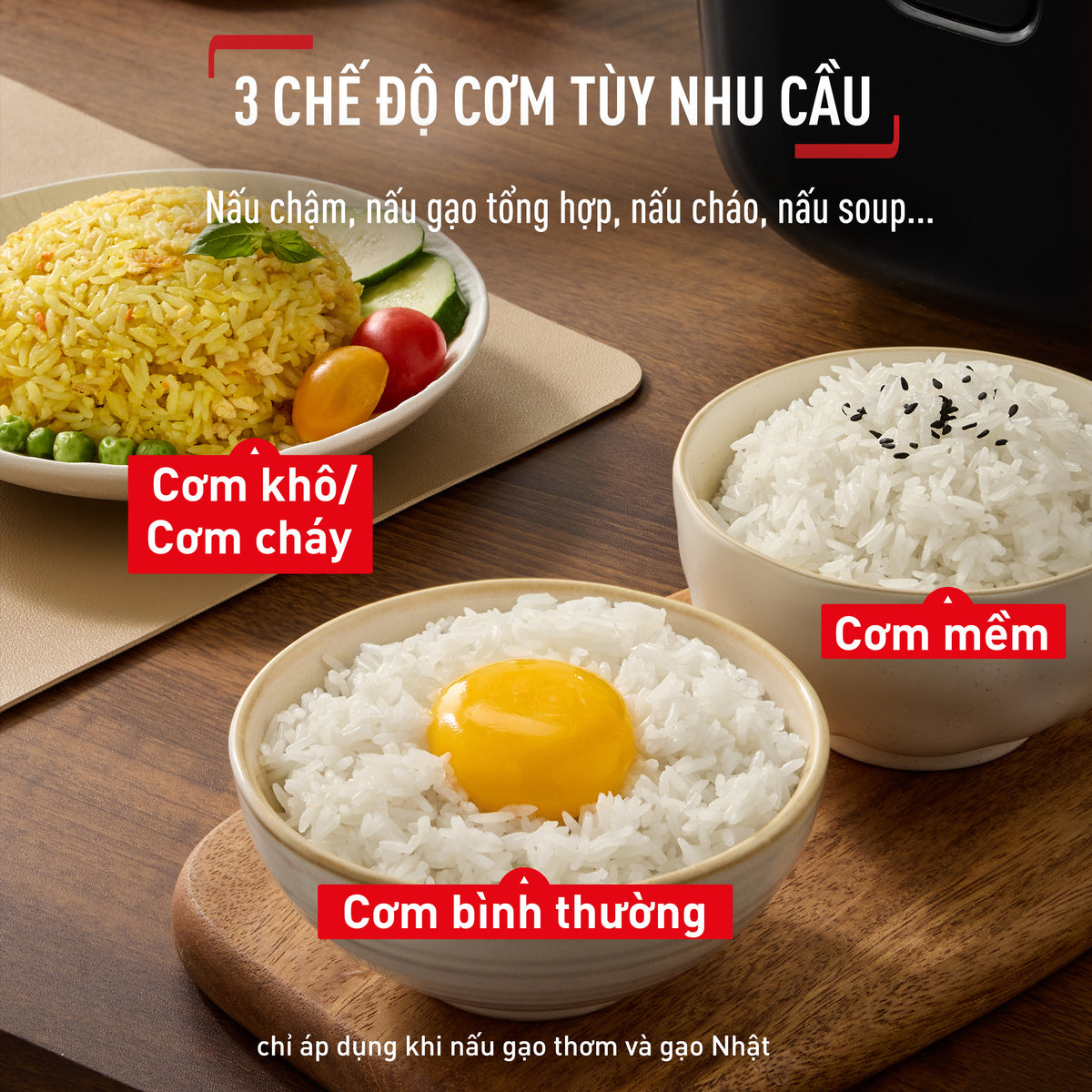 Nồi cơm điện tử Tefal Delirice Max RK7778Y0  - 1.8L