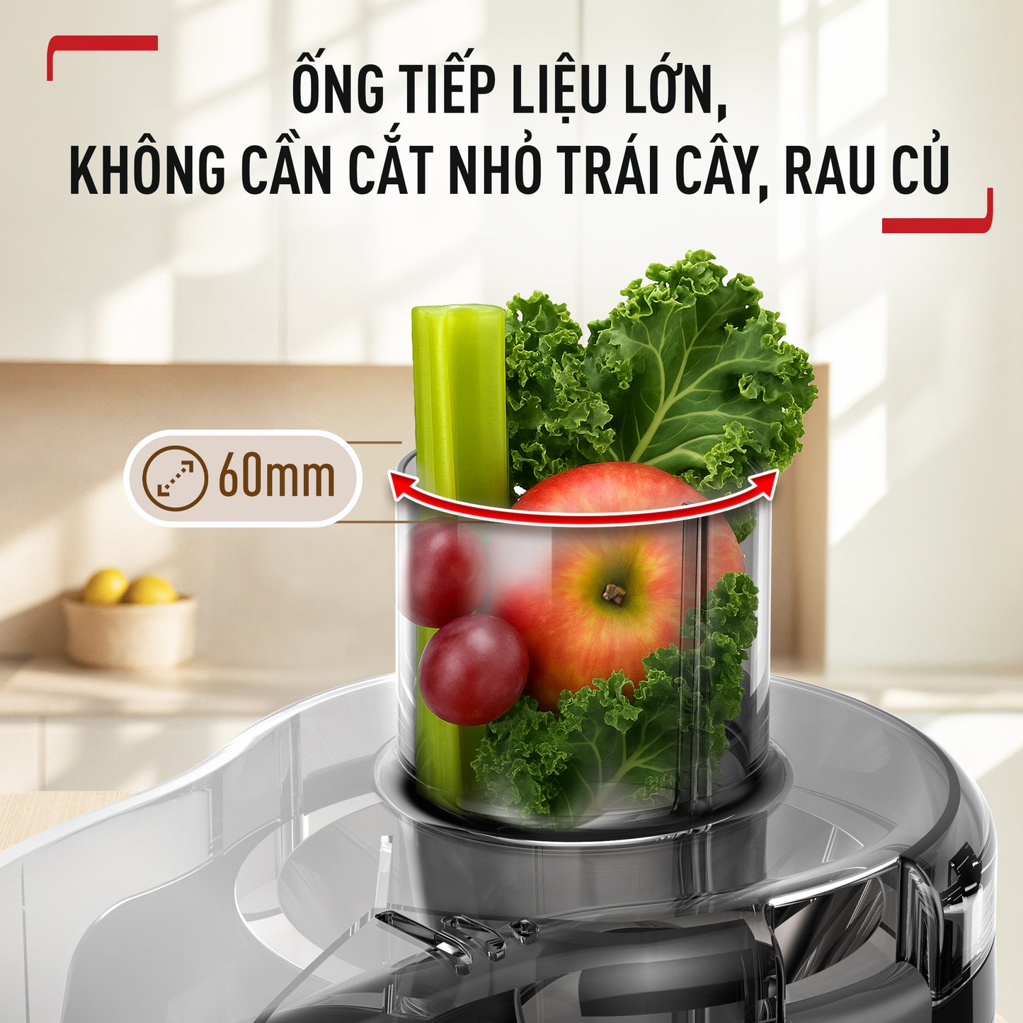 Máy ép trái cây Tefal ZE370865 - 350W