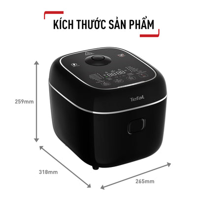 Nồi cơm điện tử Tefal Delirice Max RK7778Y0  - 1.8L