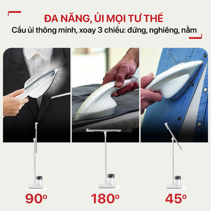 Bàn ủi hơi nước đứng Tefal IXEO Plus QT1411K0