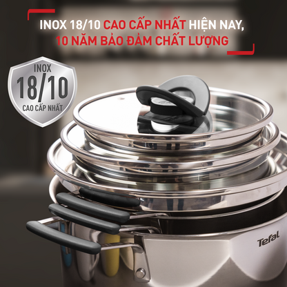 Nồi Inox Tefal Optispace cao cấp 28cm