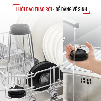 Máy xay sinh tố Tefal BlendForce BL42S166 - 600W, cối nhựa