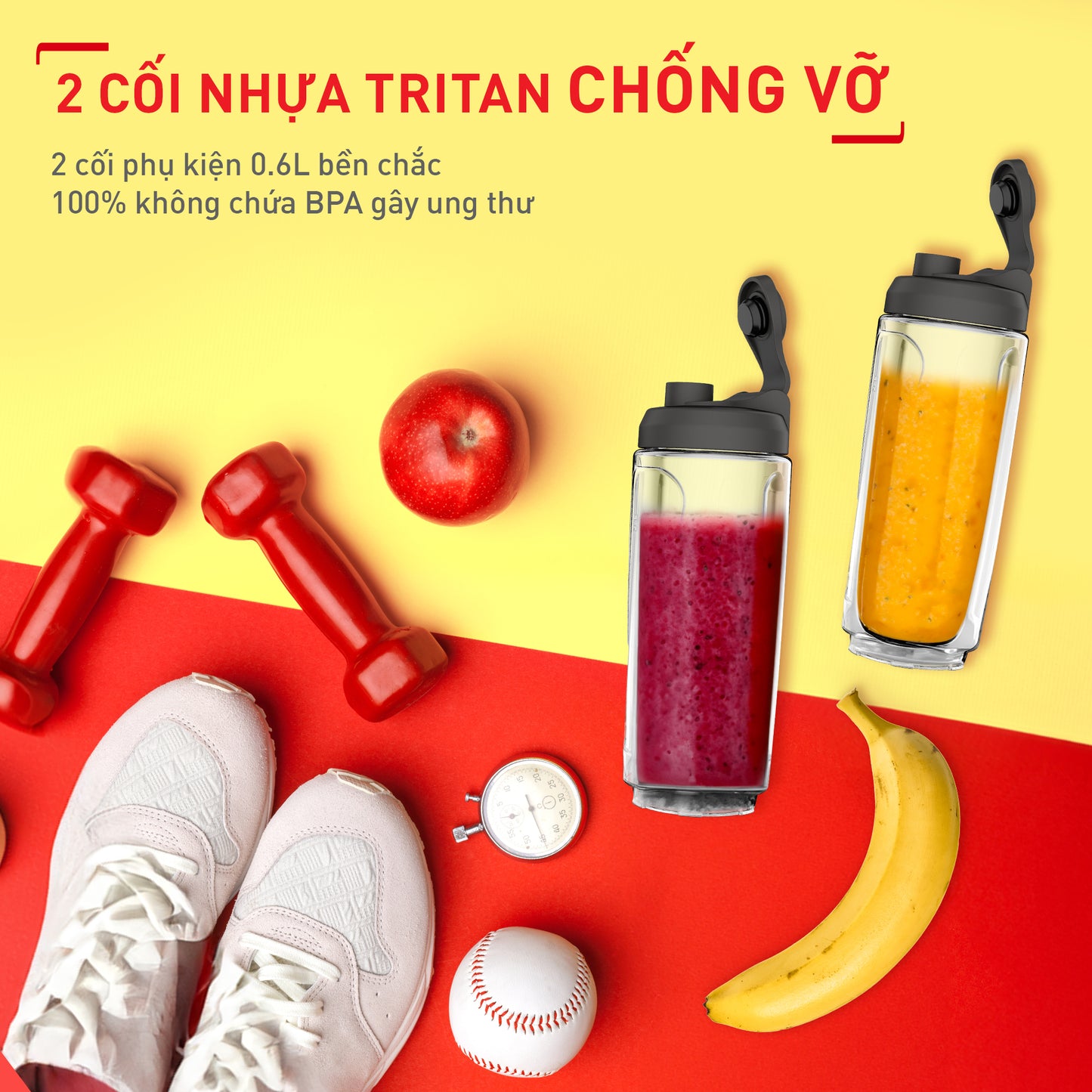 Máy xay sinh tố cá nhân Mix & Move BL15FD30 - 300W - 600mL