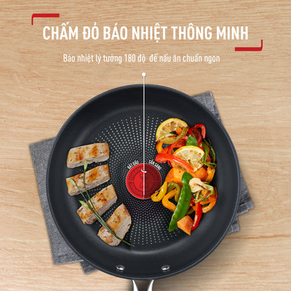 Bộ 3 nồi Inox cao cấp Tefal Cook Eat B921S604, 14cm/18cm/20cm