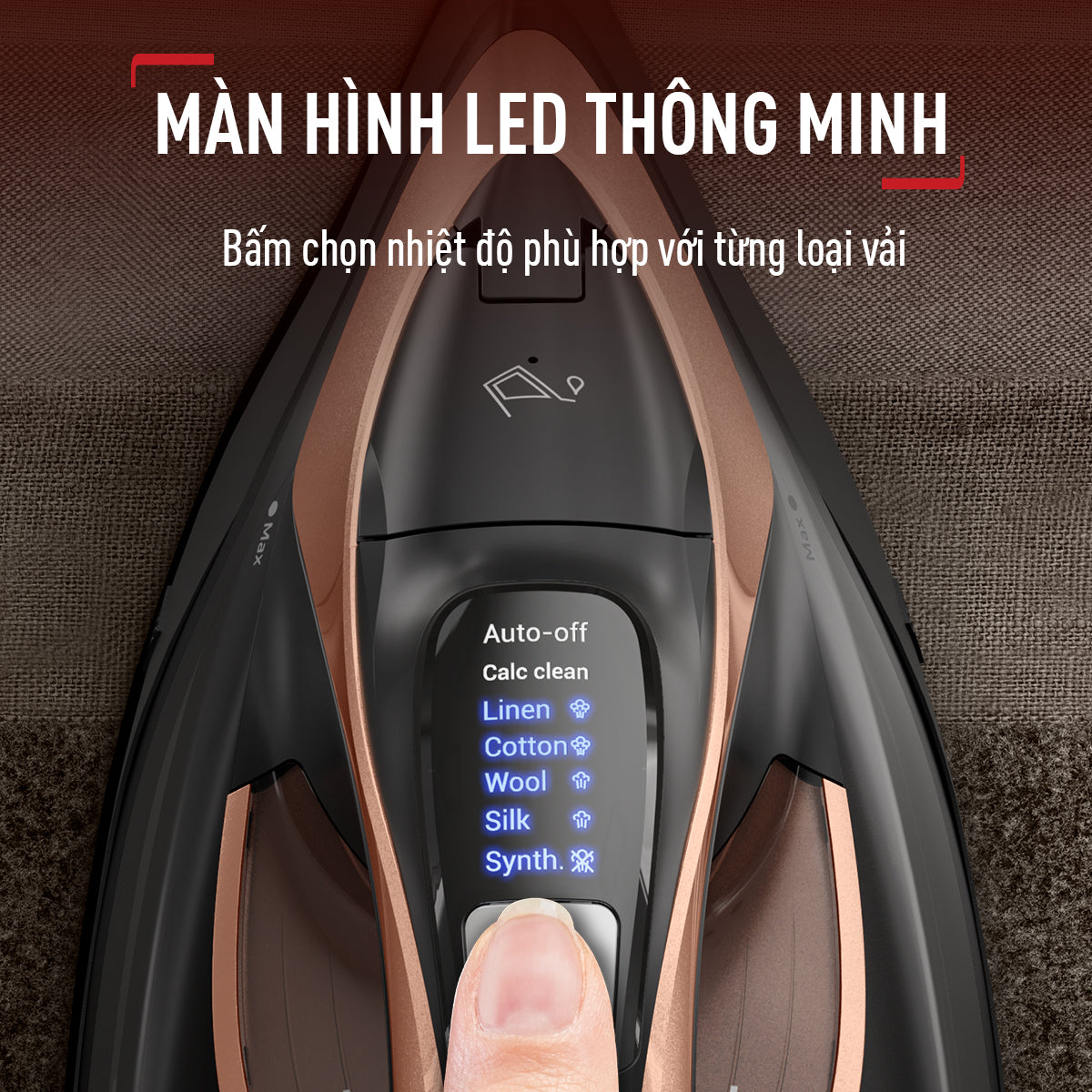 Bàn ủi hơi nước cao cấp TEFAL Ultimate Power Pro FV9E50E0