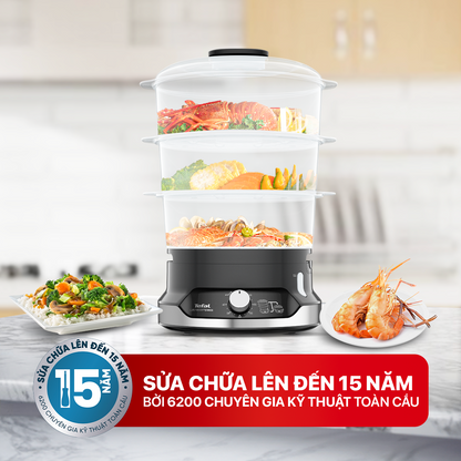 Nồi hấp thực phẩm Tefal UltraCompact VC204810 - 9L