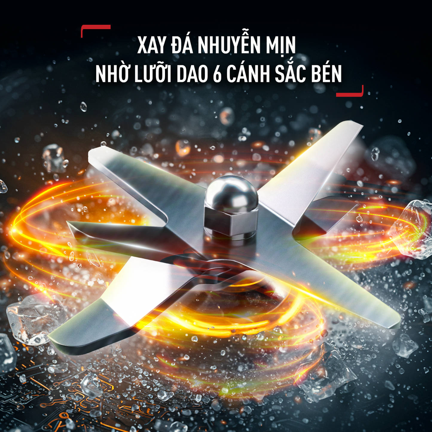 Máy xay sinh tố Tefal BlendForce BL42S166 - 600W, cối nhựa
