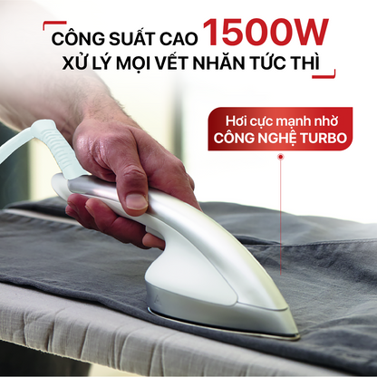 Bàn ủi hơi nước đứng Tefal IXEO Plus QT1411K0