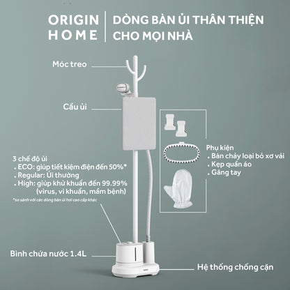 Bàn ủi đứng kết hợp móc treo 2 trong 1 Tefal IT3280E1