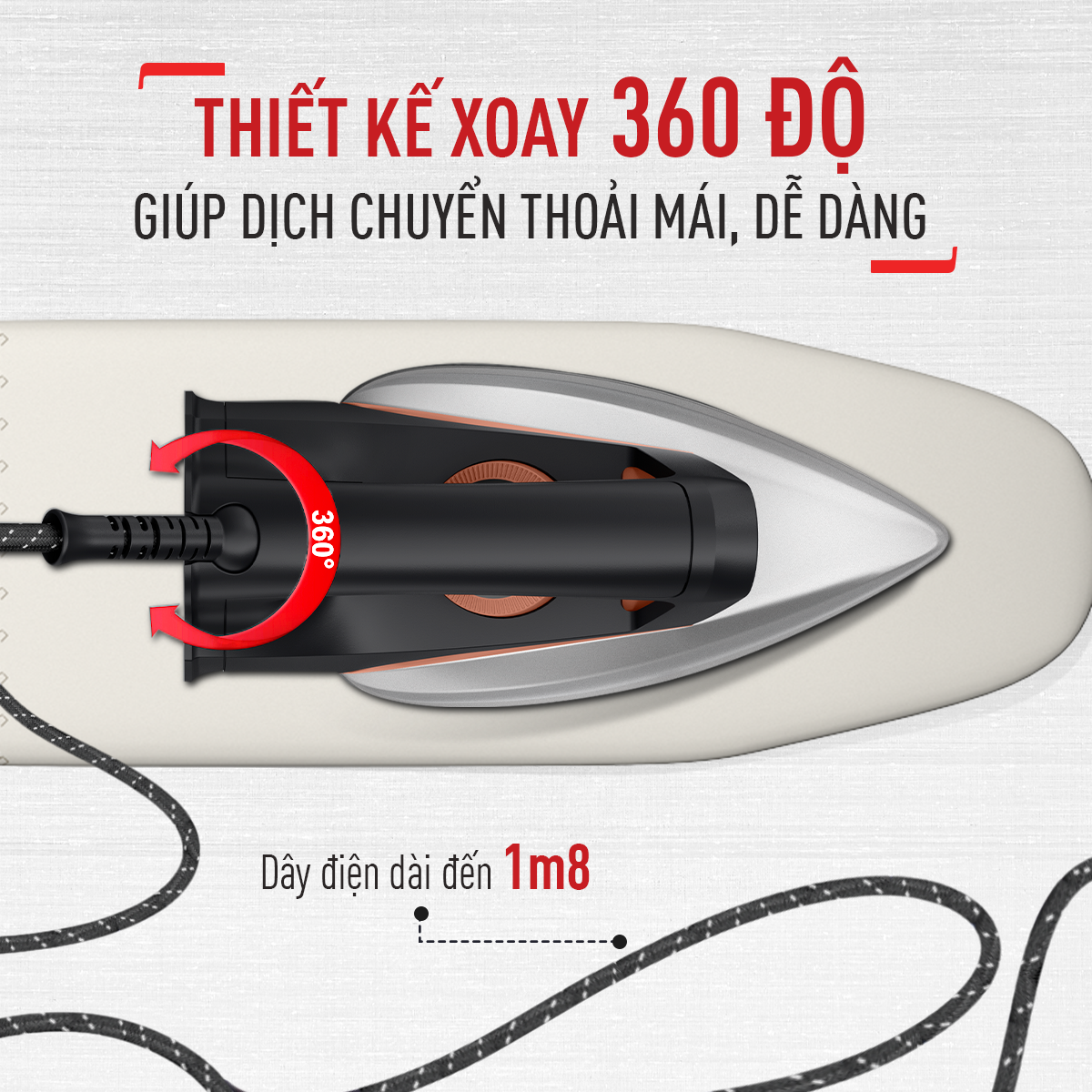 Bàn ủi khô Tefal FS3110L0