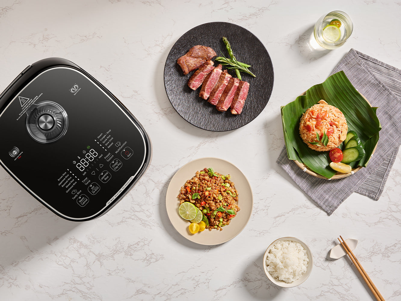Nồi cơm cao tần Tefal Rice Master Max RK819868 -1.8L