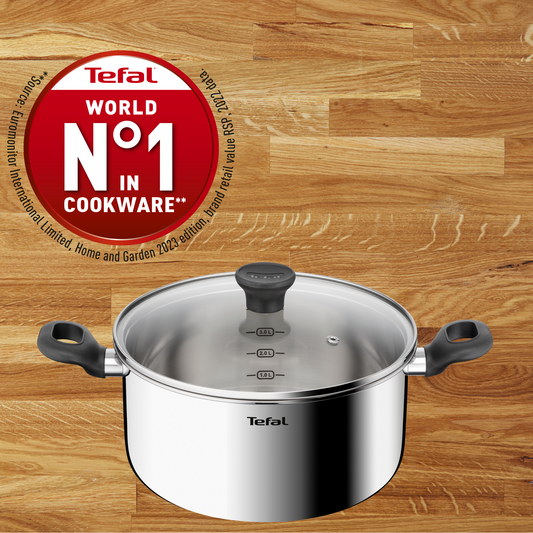 Nồi Inox liền khối Tefal Starter E3254495 E3254695, 20/24cm
