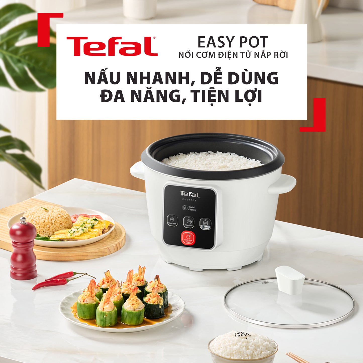 Nồi cơm điện tử Easy Pot RK1071Y0 - 1.8L