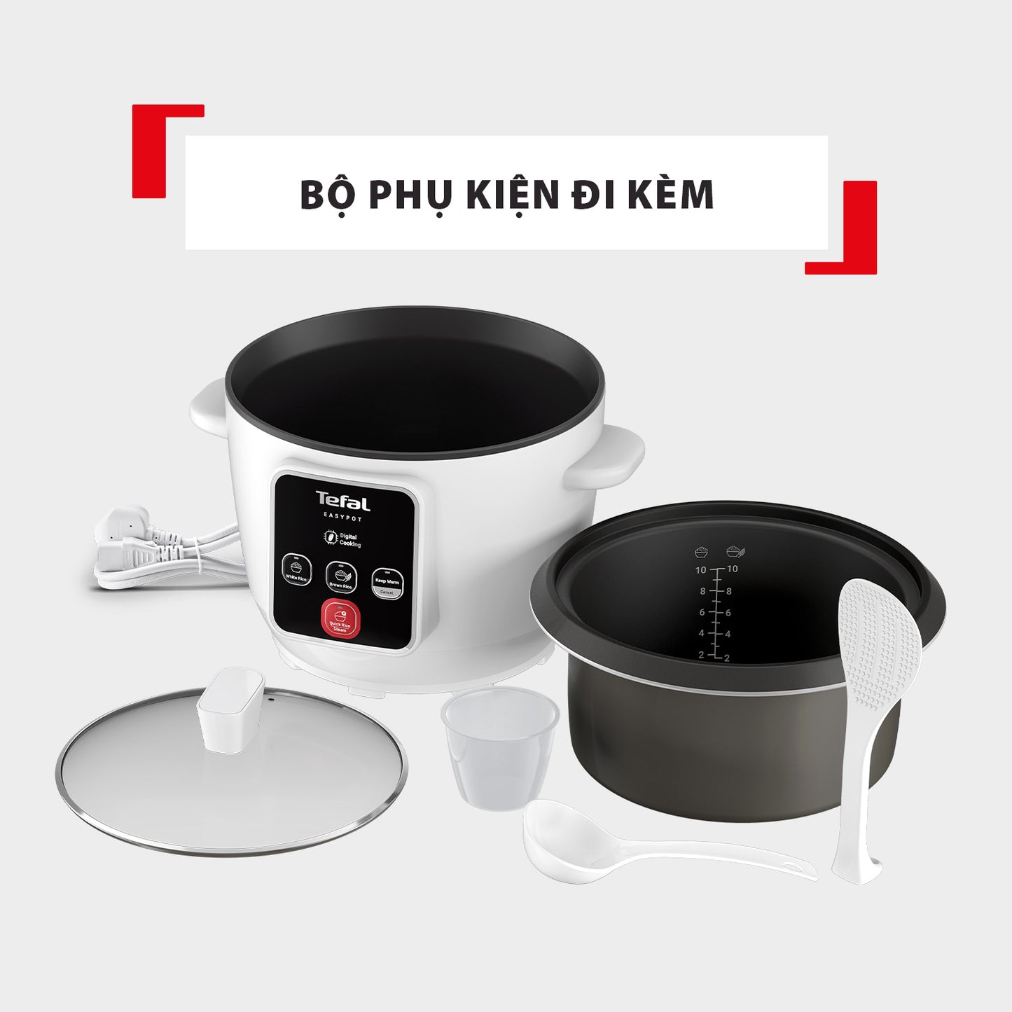 Nồi cơm điện tử Easy Pot RK1071Y0 - 1.8L