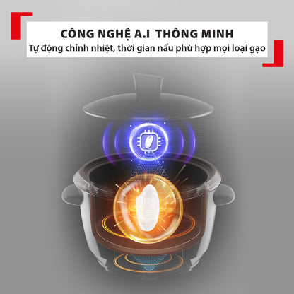 Nồi cơm điện tử Easy Pot RK1071Y0 - 1.8L