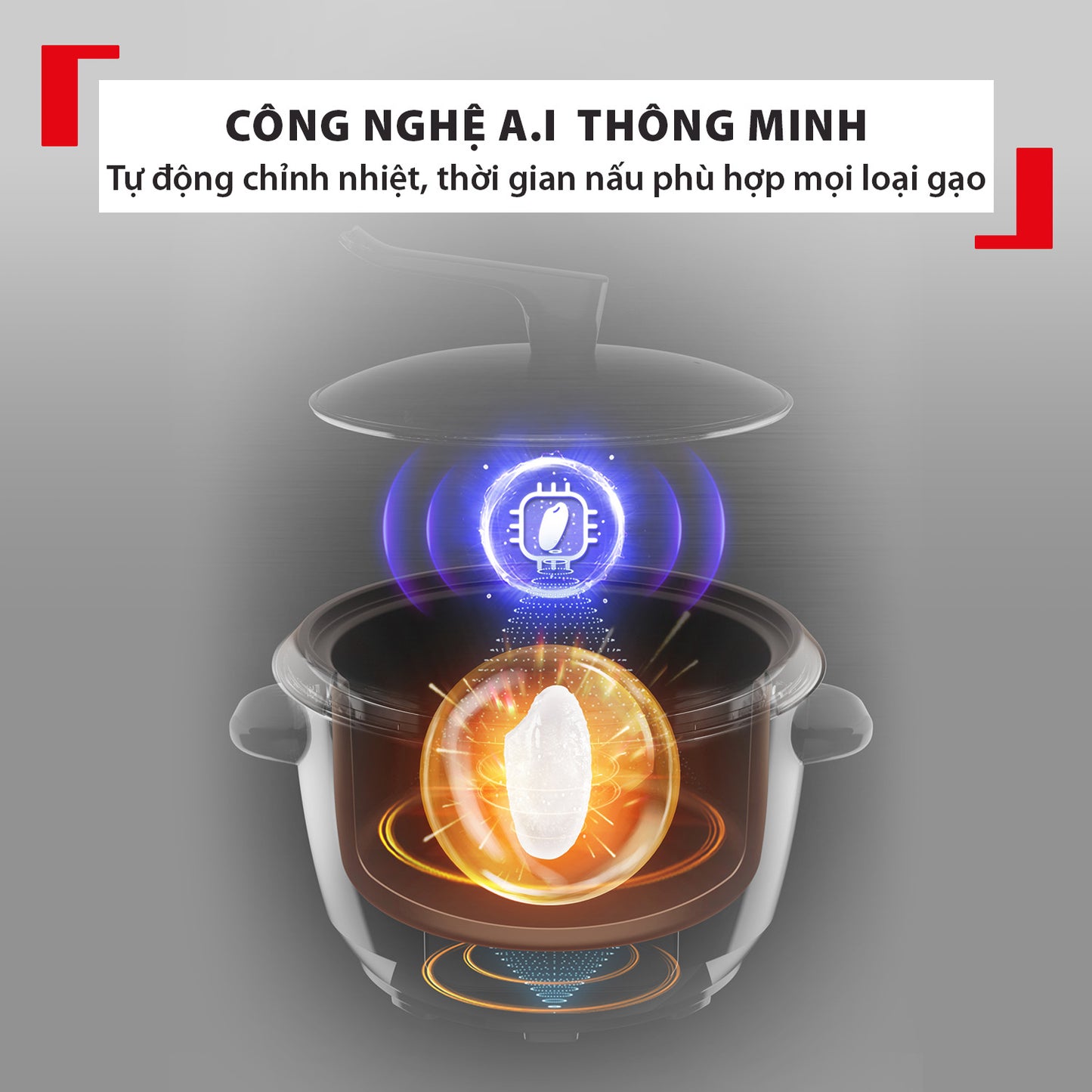Nồi cơm điện tử Easy Pot Plus RK1088Y0 - 1.8L