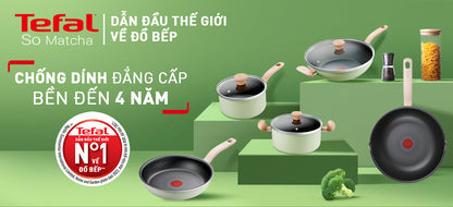 Chảo chiên Tefal So Matcha 20cm/ 24cm - G1790295/G1790495
