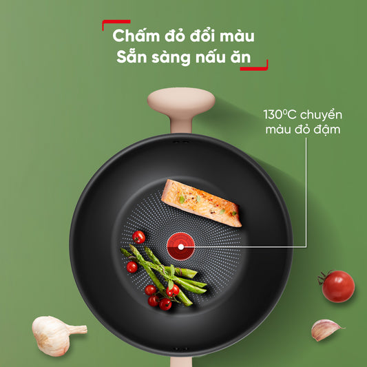Bộ 2 nồi cán dài & chảo xào Tefal So Matcha - 18-30cm G179S495