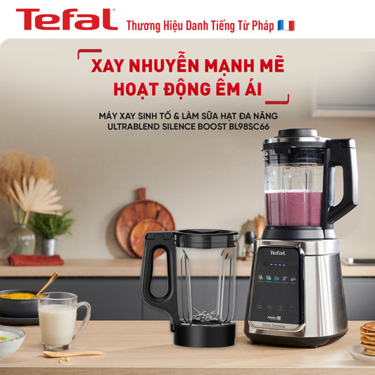 Máy xay sinh tố & làm sữa hạt đa năng Tefal UltraBlend Silence BL98SC66 - 2000W