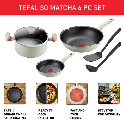 Bộ chảo 20cm, chảo sâu 28cm, nồi 24, xẻng, vá G179S695