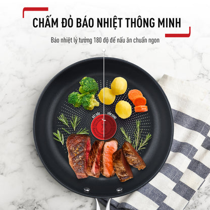 Chảo chiên Inox cao cấp Tefal Duetto Plus 24cm/26cm/28cm