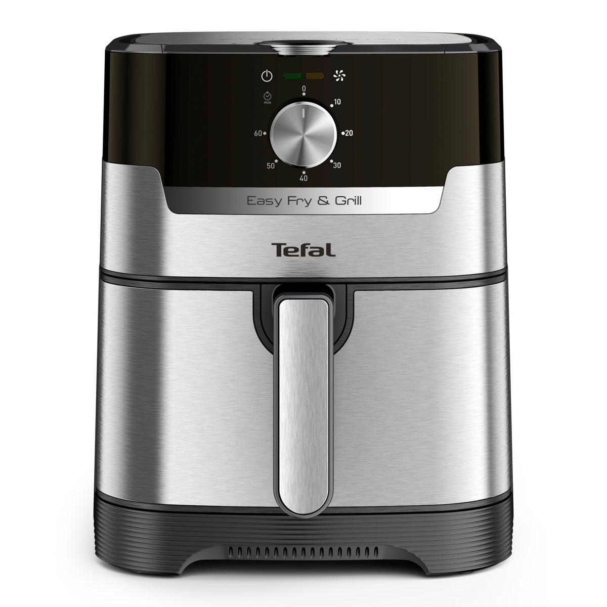 Nồi chiên không dầu Tefal 2in1 EY501D15 - 4.6L - Inox - Cơ