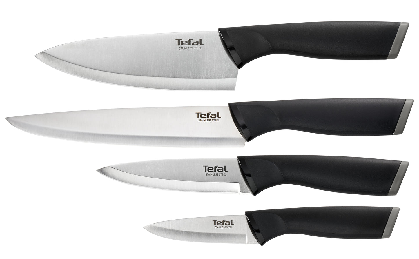 Bộ dao làm bếp 4 món Tefal Comfort K221S475 - 9cm, 12cm, 15cm, 20cm