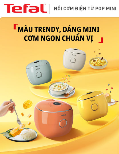 Nồi cơm điện tử Mini Tefal POP RK5352Y0/RK535TY0/RK535AY0/RK5354Y0