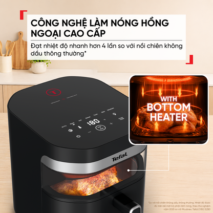 Nồi chiên không dầu Tefal Far Infrared EY8328E0 - 7L - Điện tử