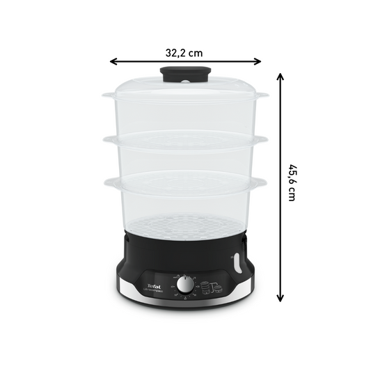 Nồi hấp thực phẩm Tefal UltraCompact VC204810 - 9L