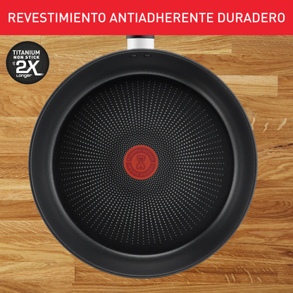 Chảo chiên chống dính Tefal Flavor Force 20/24/26/28cm E2770274 E2770474 E2770574 E2770674