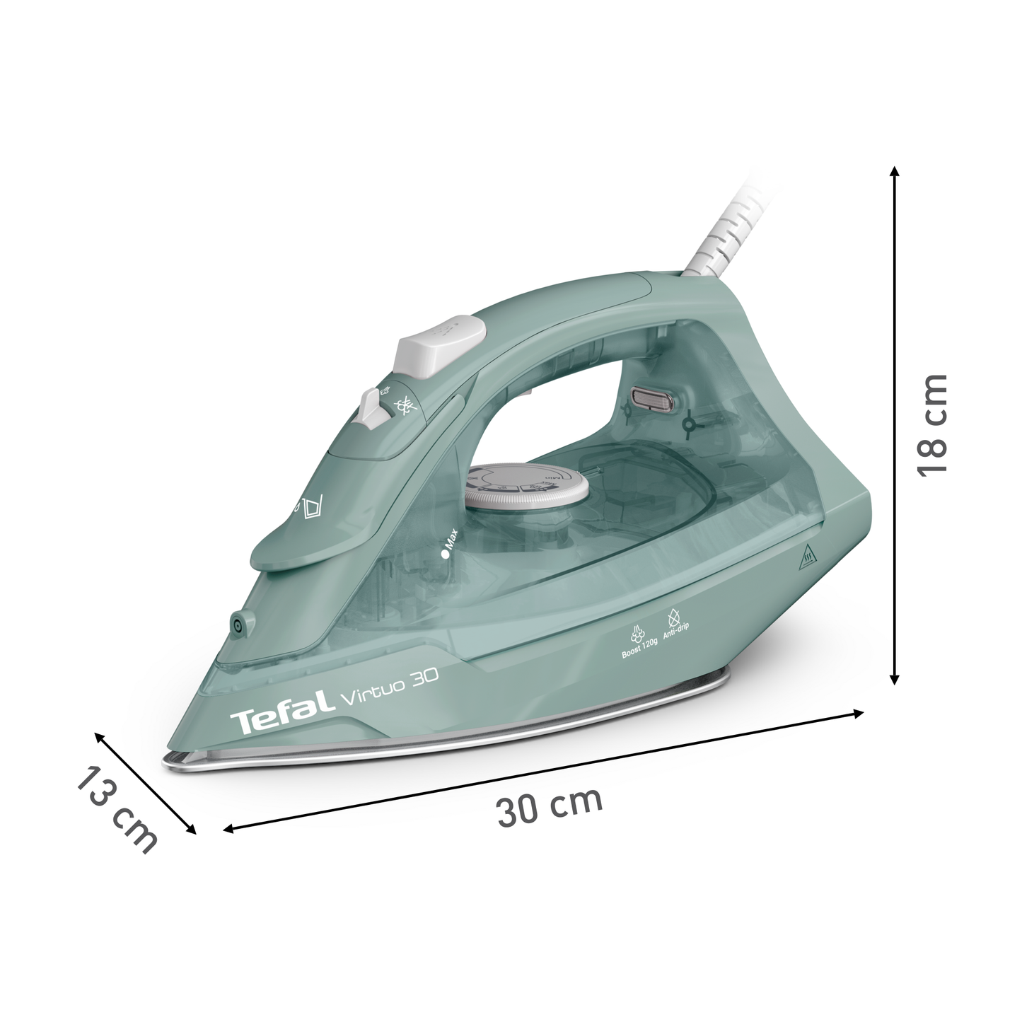 Bàn ủi hơi nước Tefal Virtuo 30 FV2C50E1 - 2000W