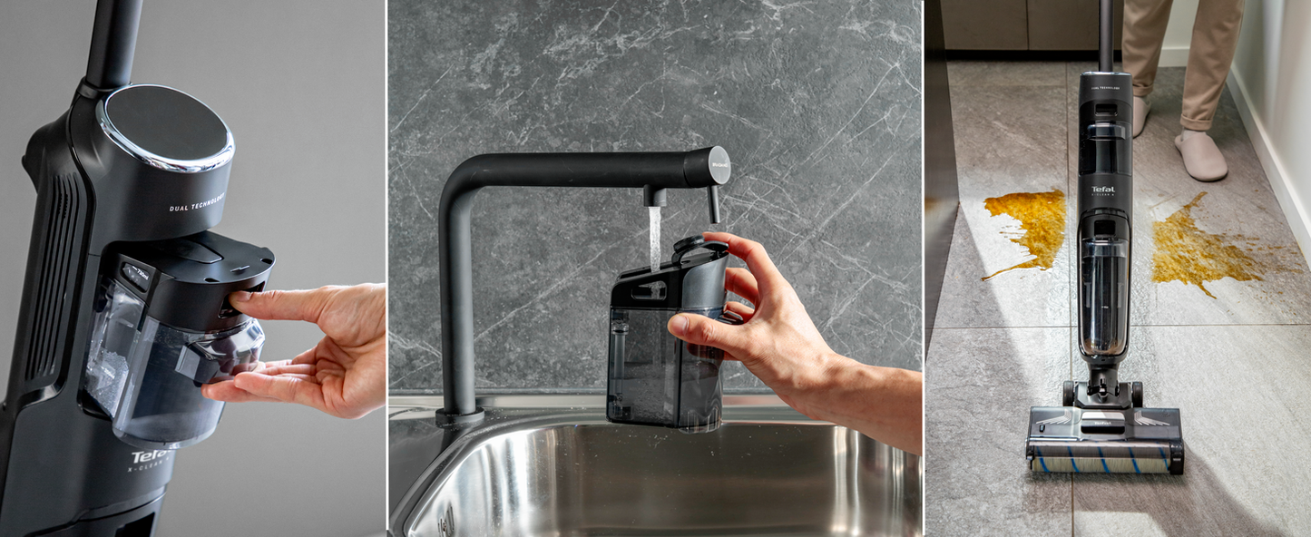Máy hút bụi lau sàn không dây Tefal GF5035F0 (X-clean 4)