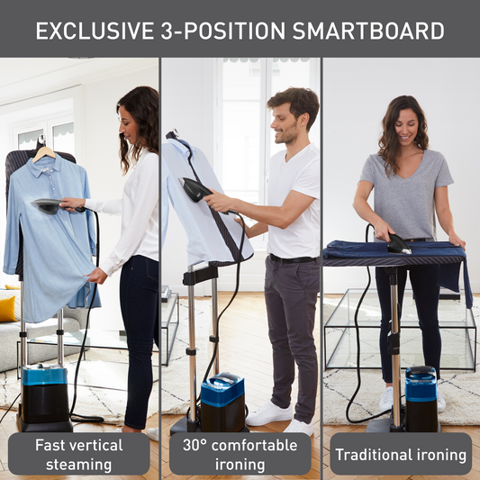 Bàn ủi hơi nước đứng IXEO Power QT2022E1