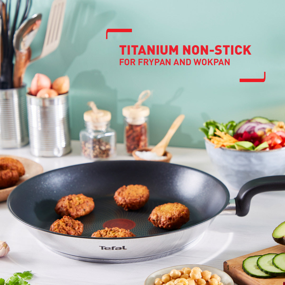 Chảo chiên Tefal Primary 20cm/24cm/26cm/28cm-E3090404 E3090504 E3090604