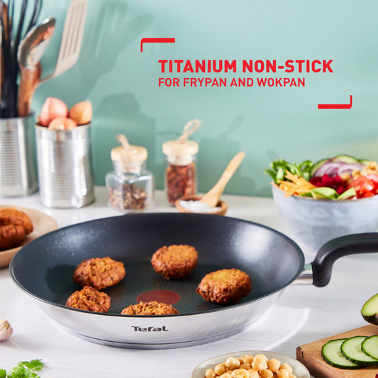 Chảo chiên Tefal Primary 20cm/24cm/26cm/28cm-E3090404 E3090504 E3090604