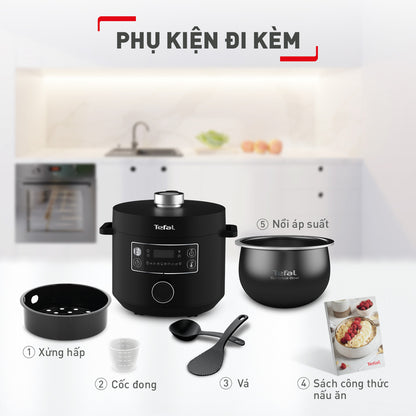 Nồi áp suất điện đa năng Tefal Turbo Cuisine 5L  CY754830