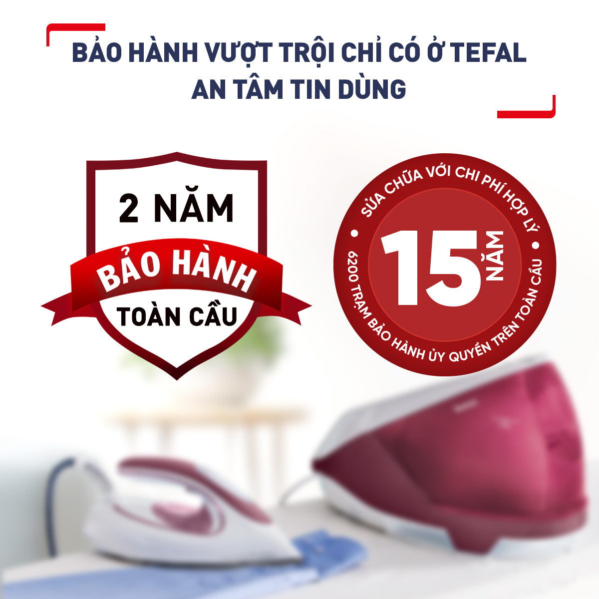 Bàn ủi hơi nước cao cấp TEFAL SV9201E0