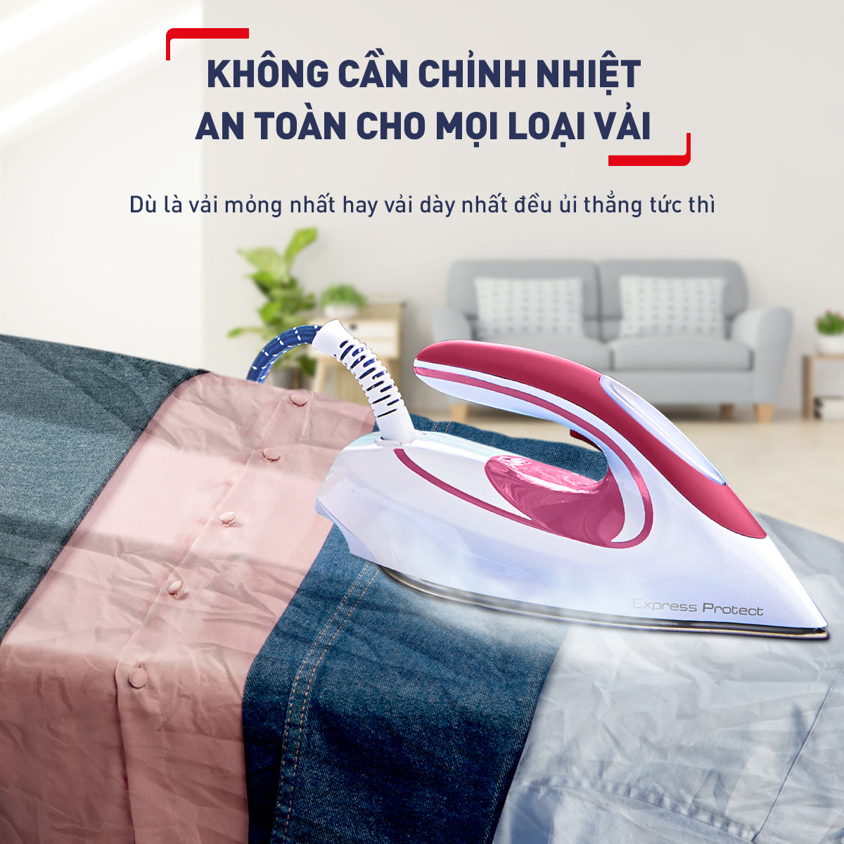 Bàn ủi hơi nước cao cấp TEFAL SV9201E0