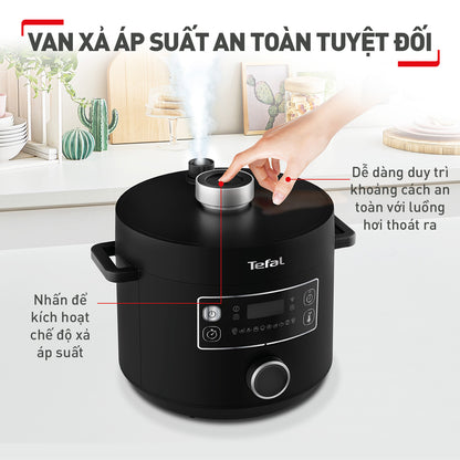 Nồi áp suất điện đa năng Tefal Turbo Cuisine 5L  CY754830
