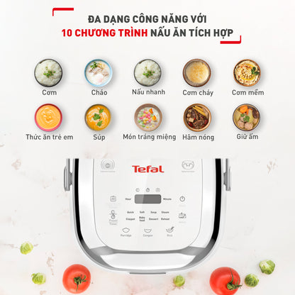 Nồi cơm cao tần Tefal mini RK604165 - 0.7L
